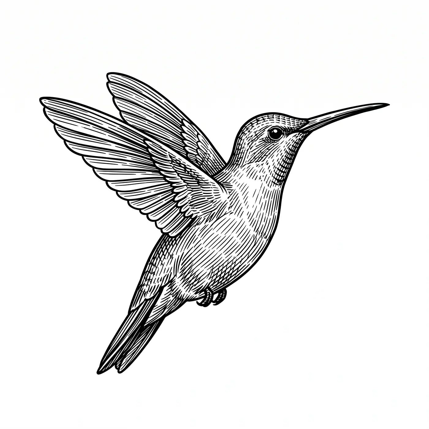 Botanical Hummingbird