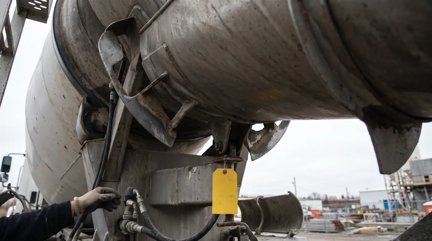 Concrete Works Mixer Drum