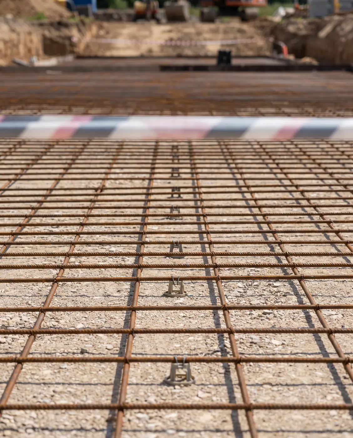 Concrete Works Rebar Mat