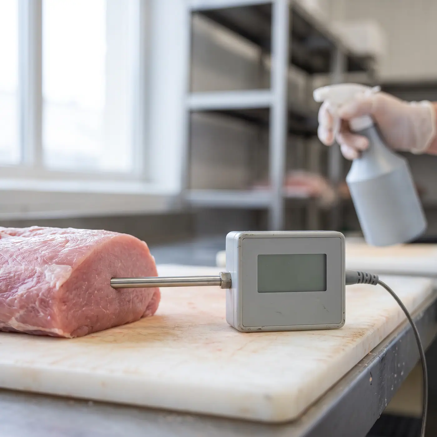 Critical control point food safety concept