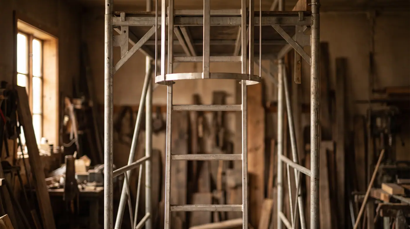D20260918 Climbing Ladder Scaffolding
