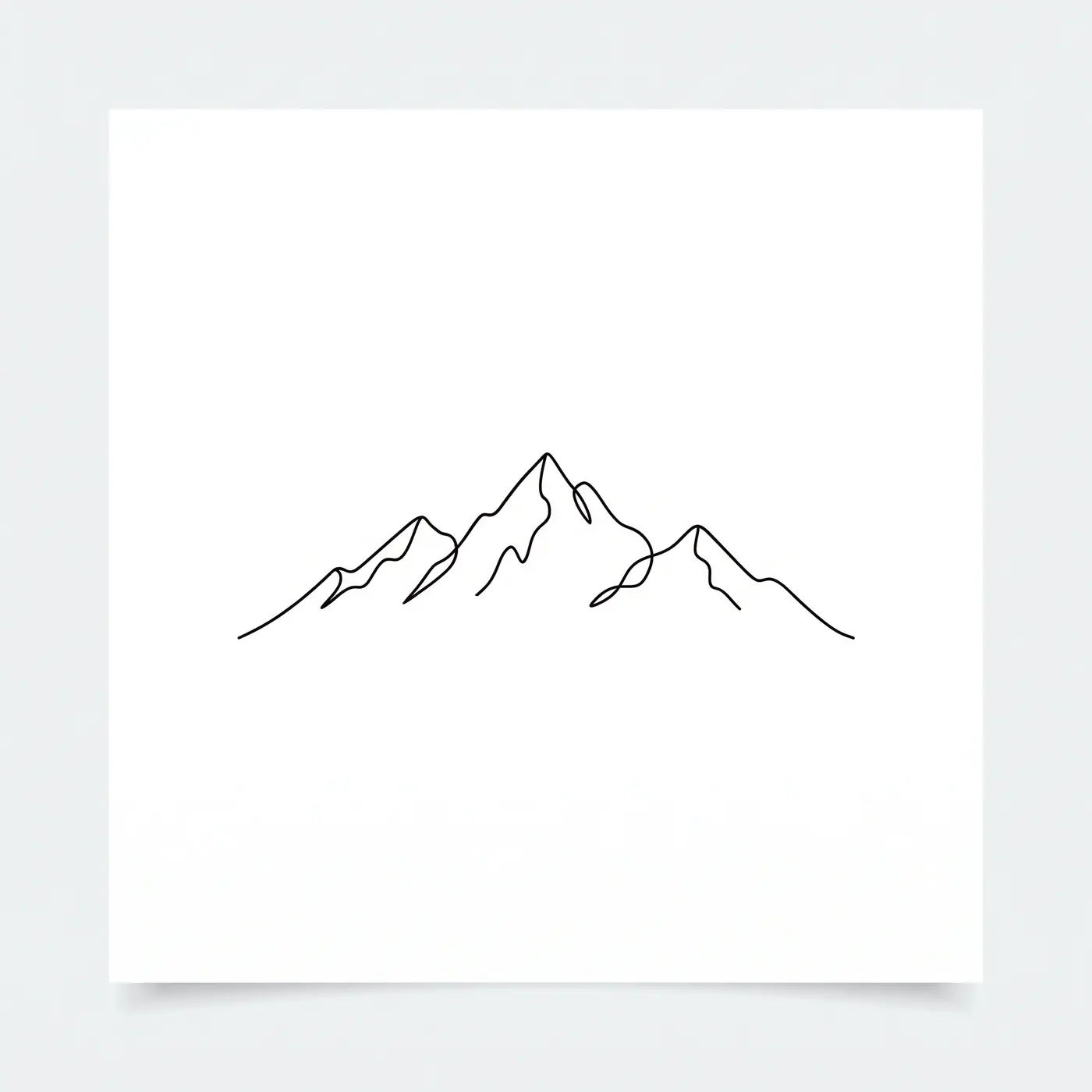 Fineline Mountain Range