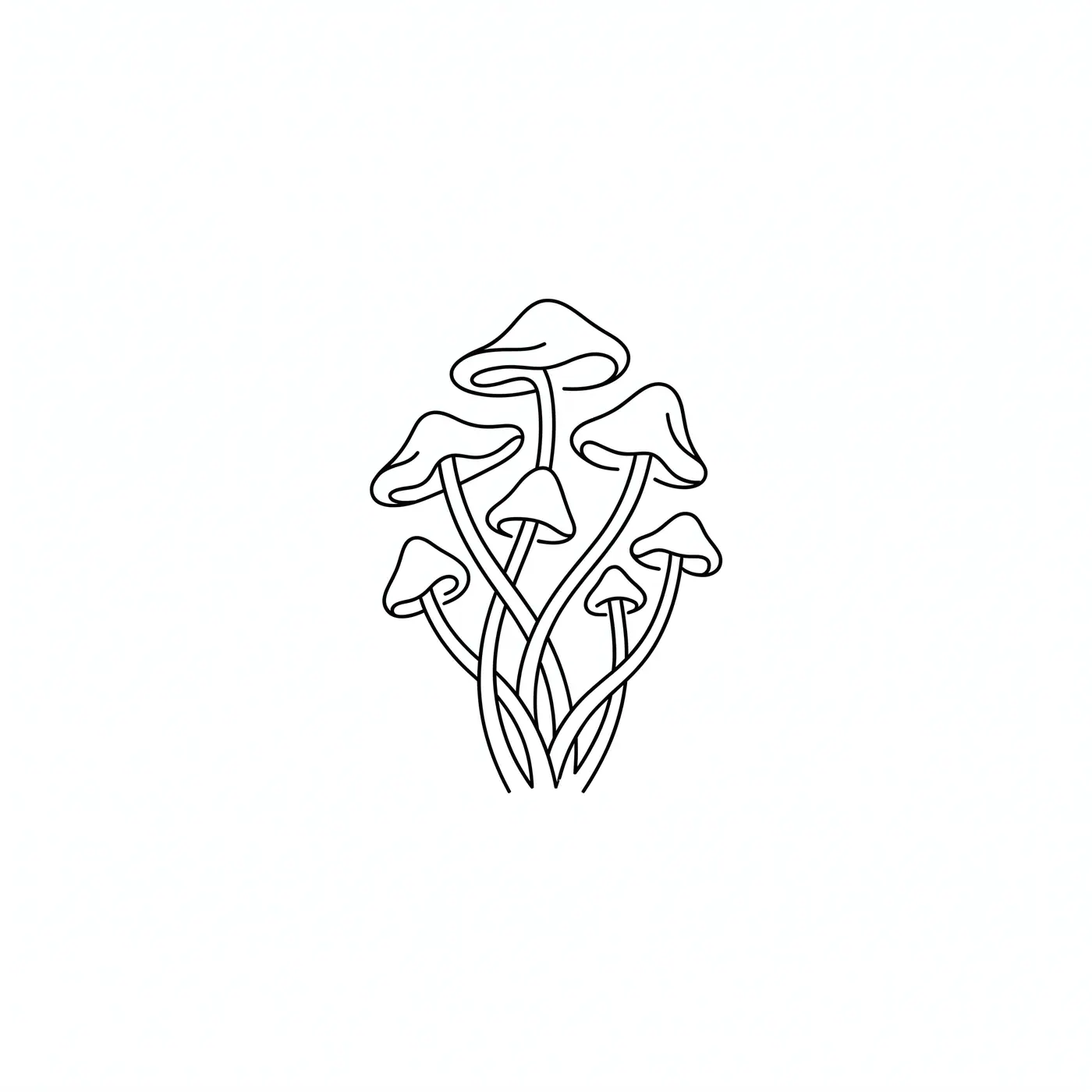 Fineline Mushroom Cluster