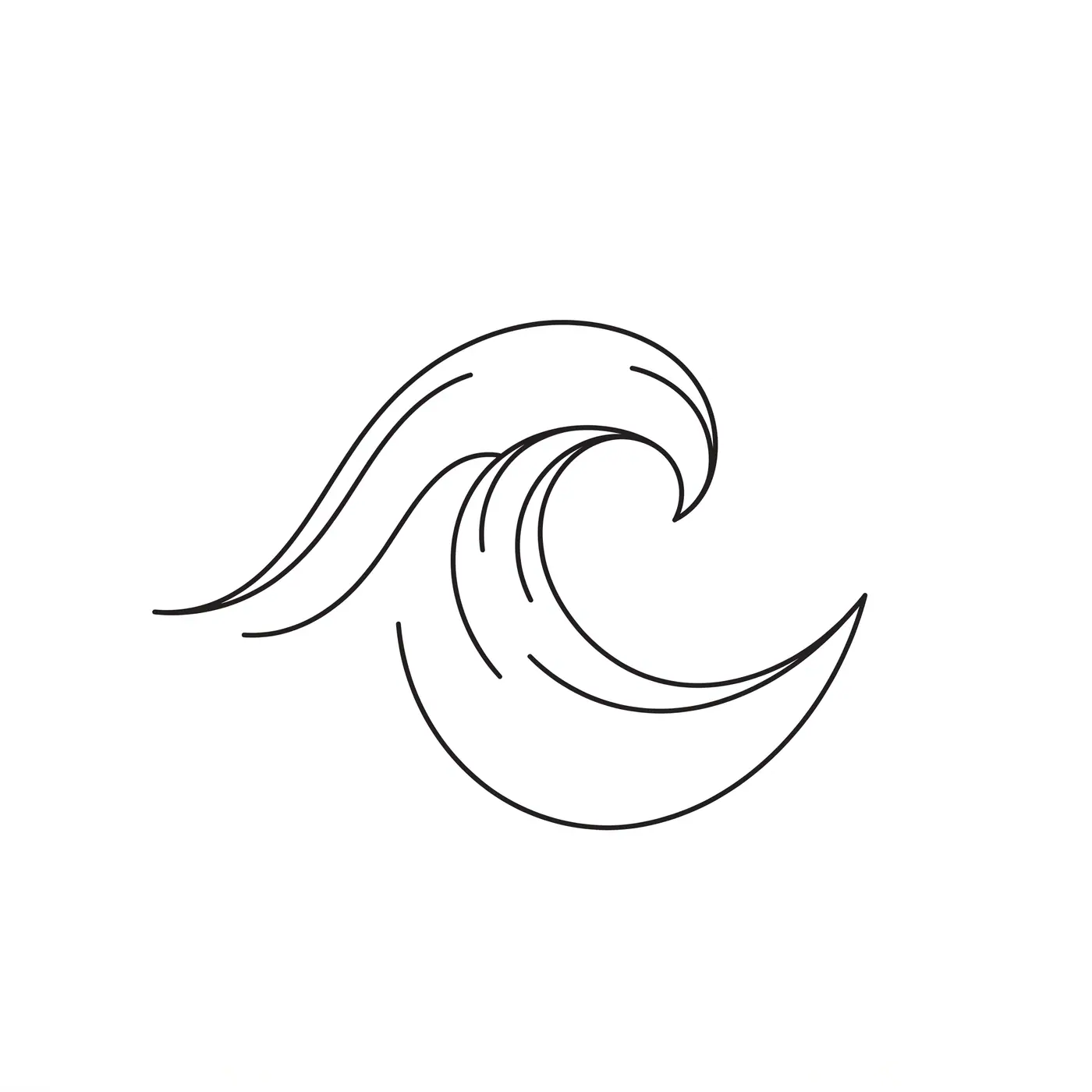 Fineline Ocean Wave