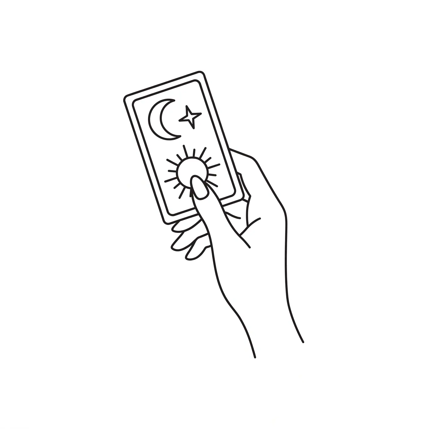 Fineline Tarot Hand