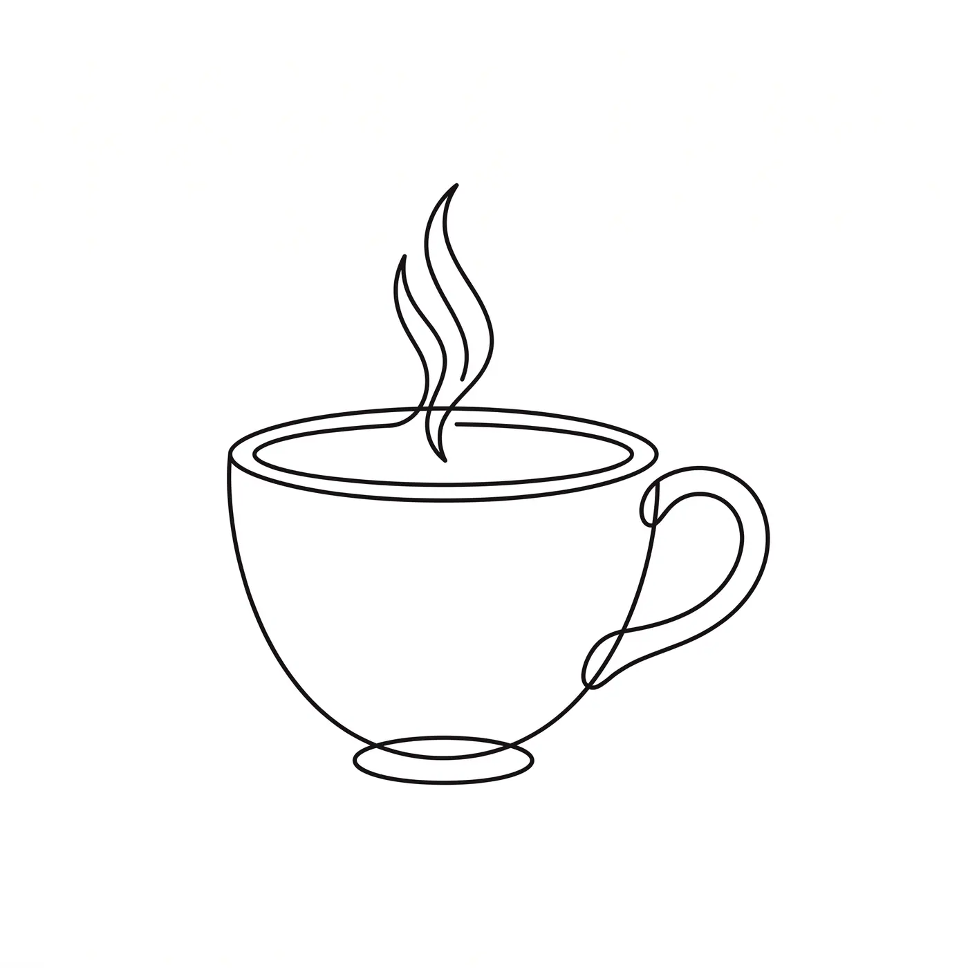 Fineline Teacup With Steam