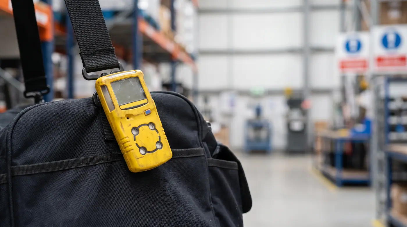 Gas Detector Clipped Strap