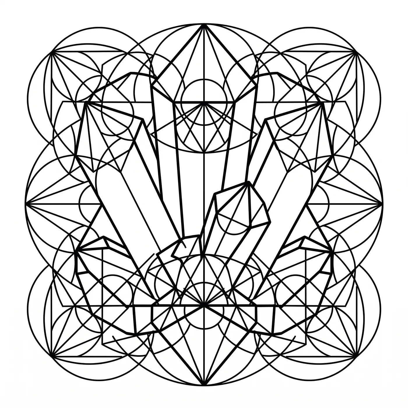 Geometric Crystal Cluster