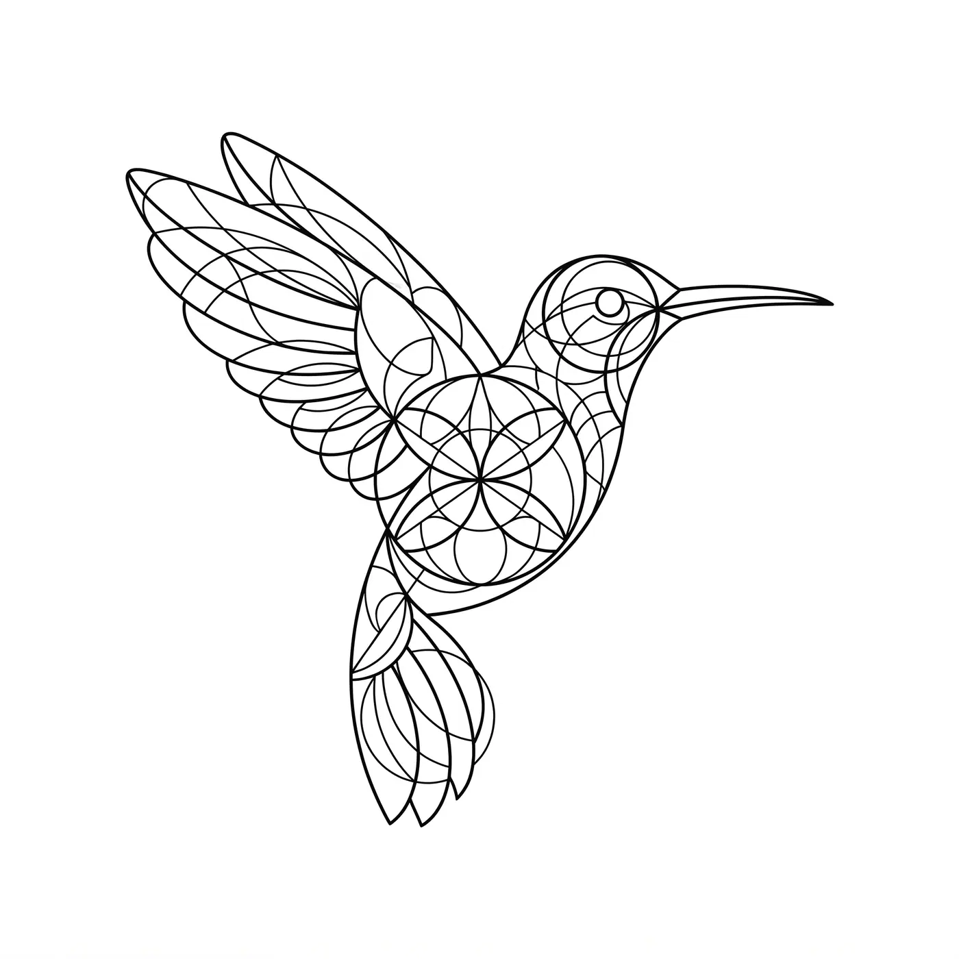 Geometric Hummingbird