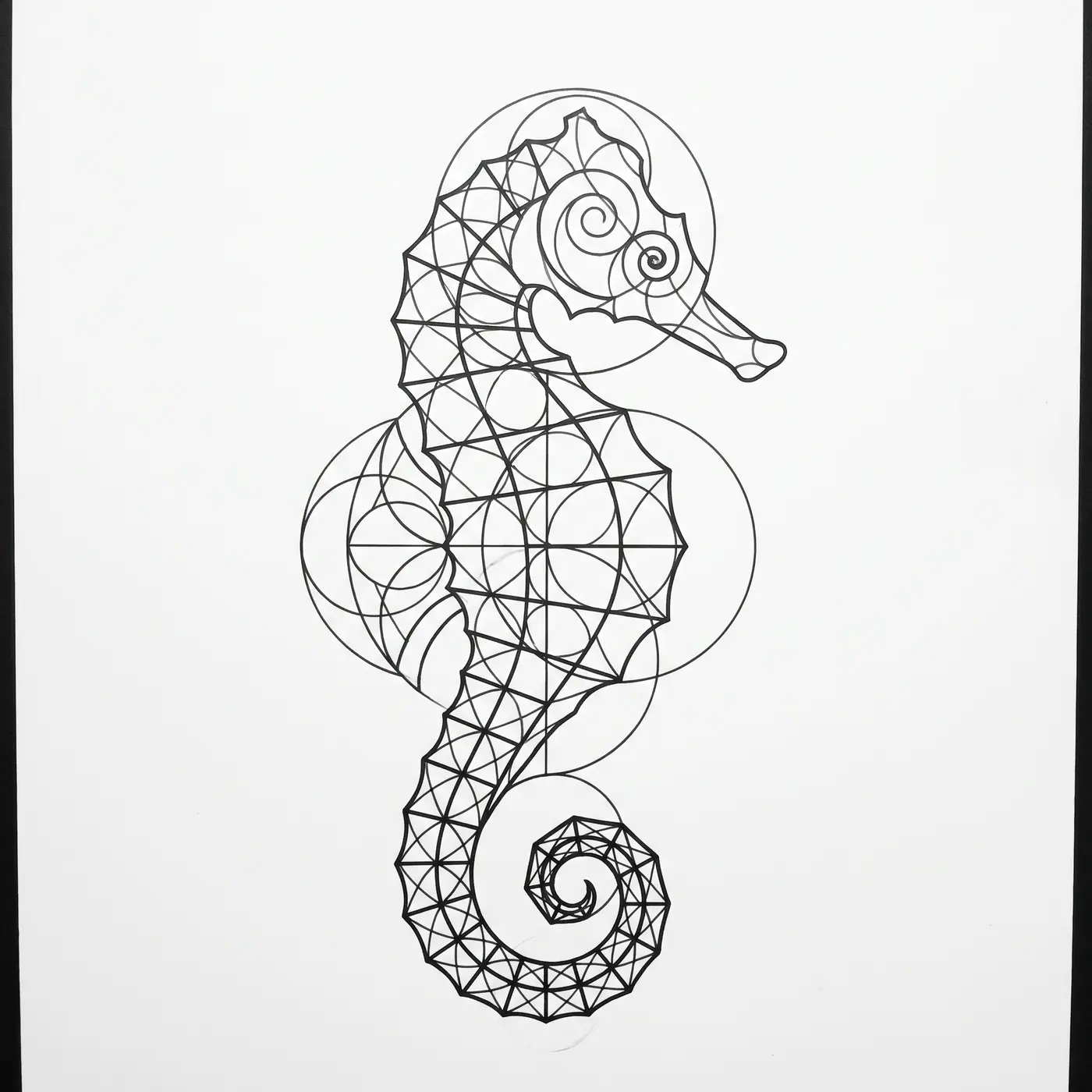 Geometric Seahorse