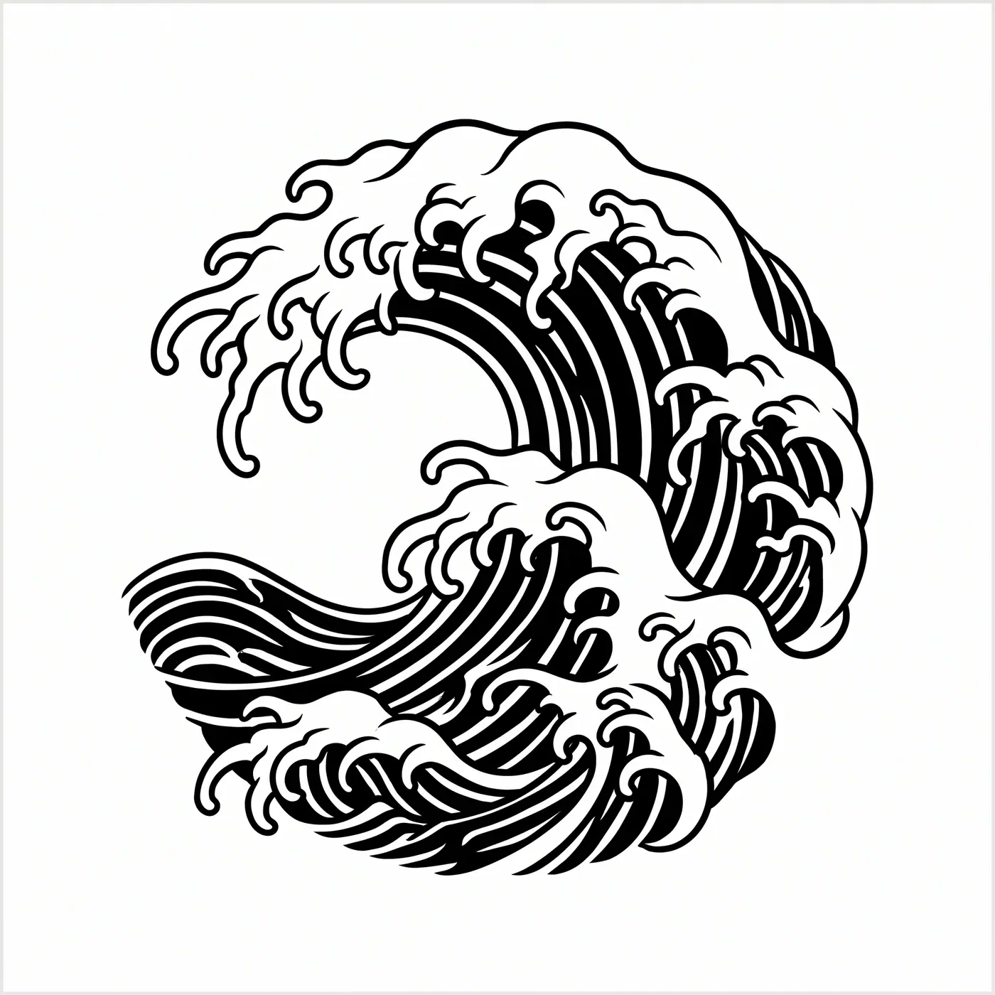 Japanese Ocean Wave
