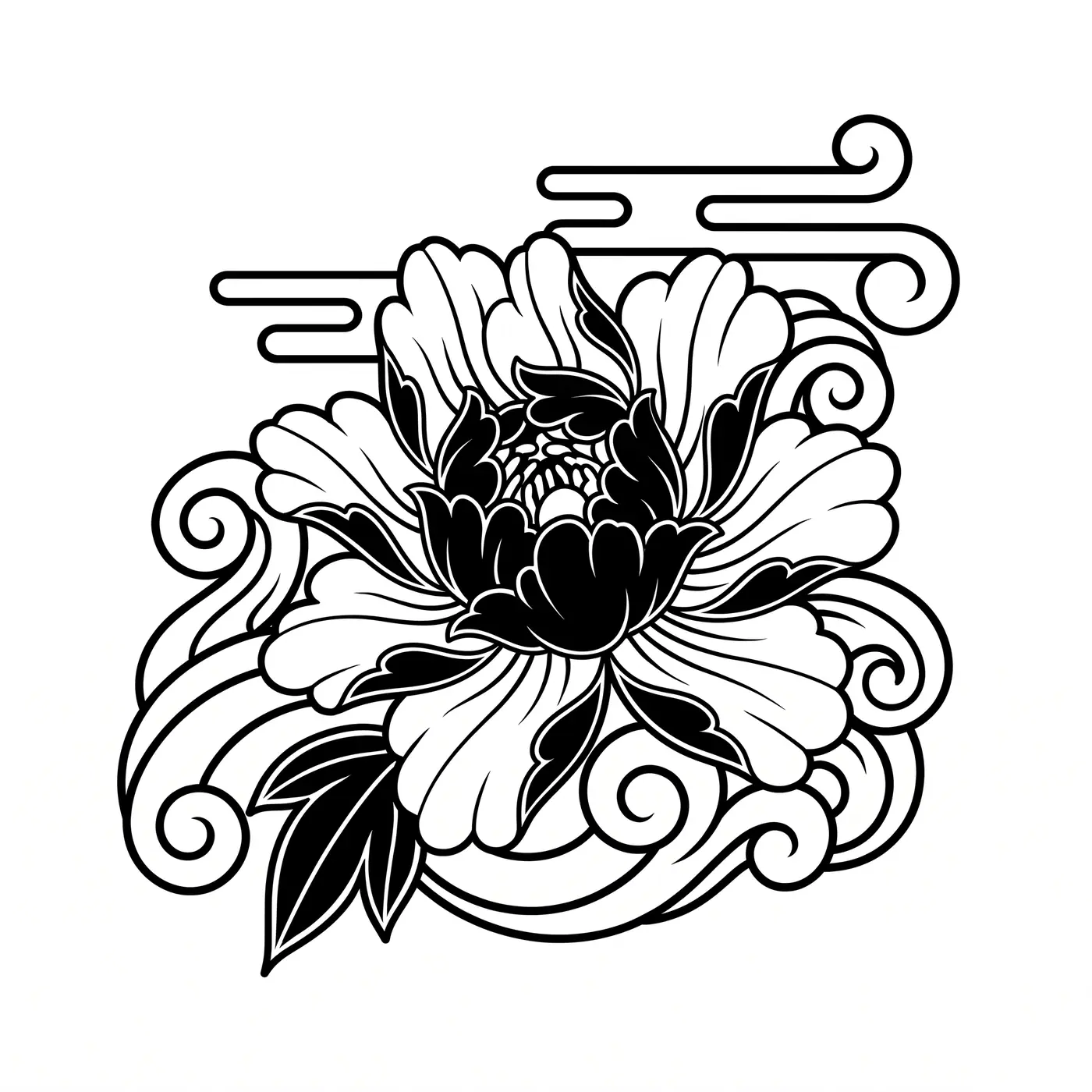 Japanese Peony Bloom