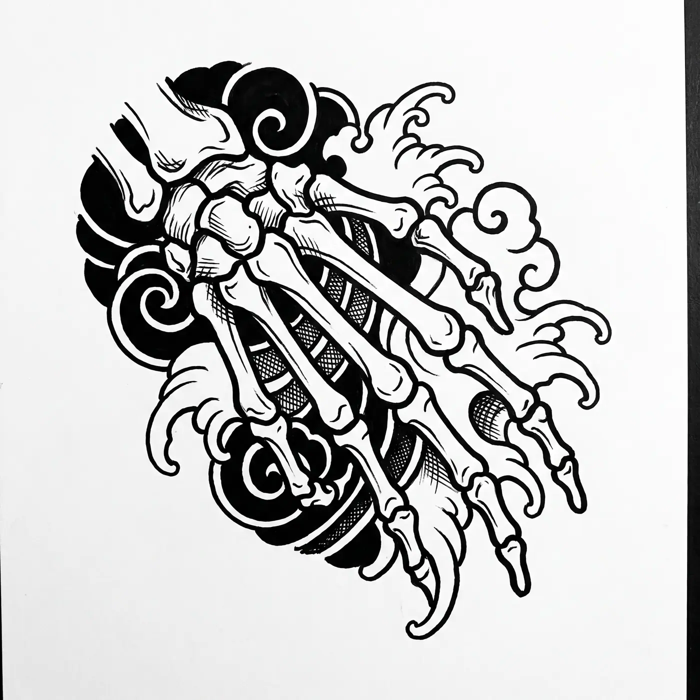 Japanese Skeleton Hand