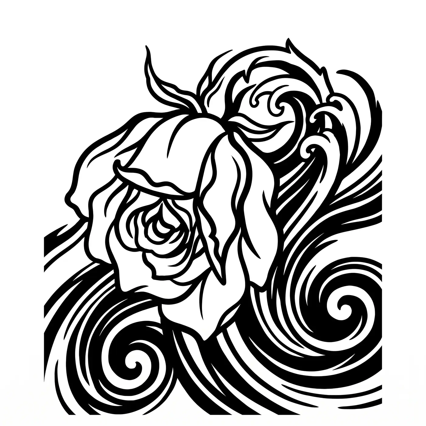 Japanese Wilting Rose