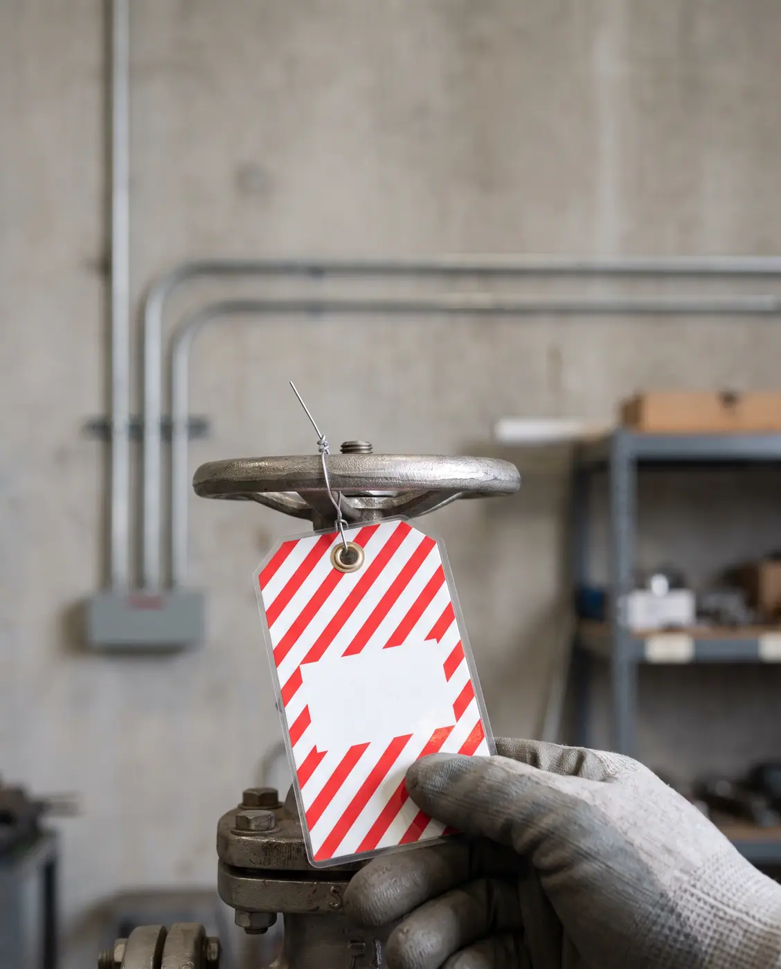 Lockout Tagout Blank Tag Macro