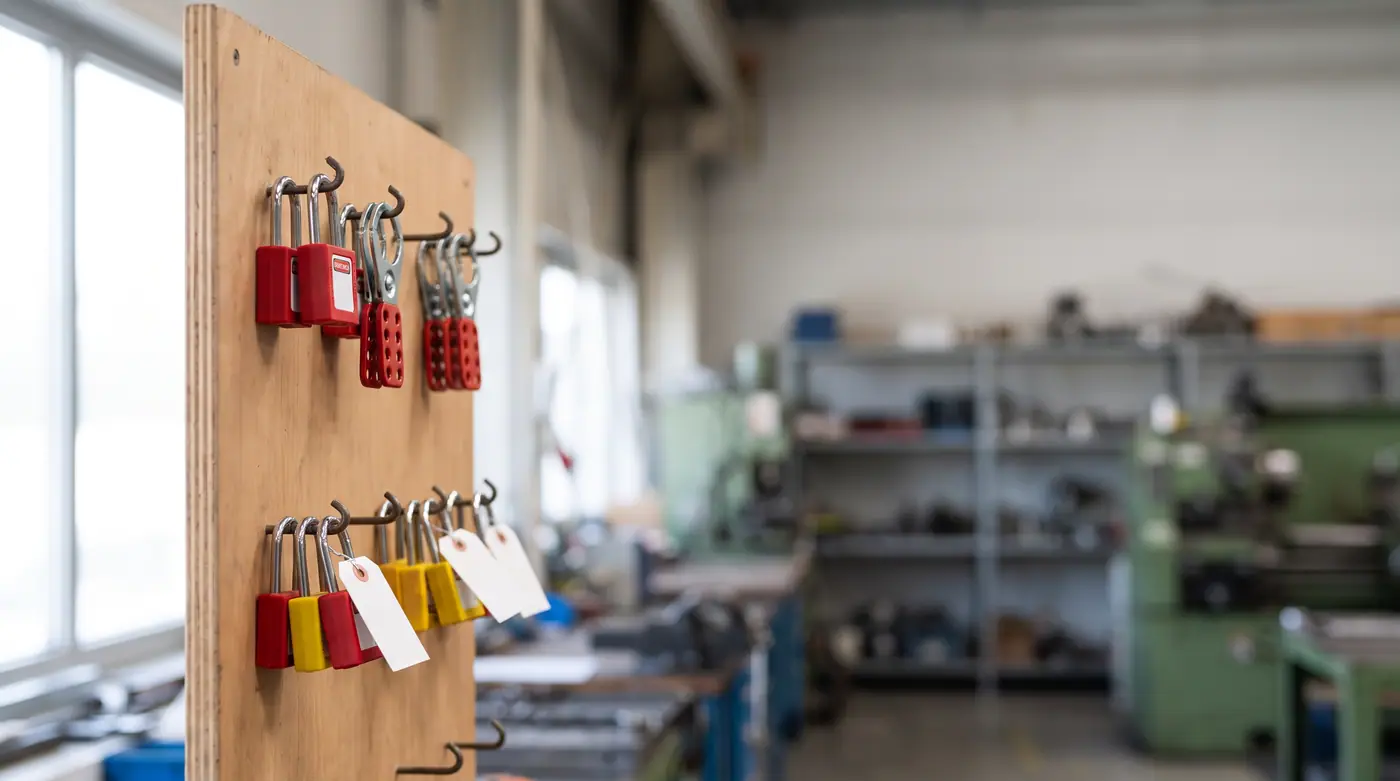 Lockout Tagout Station Board