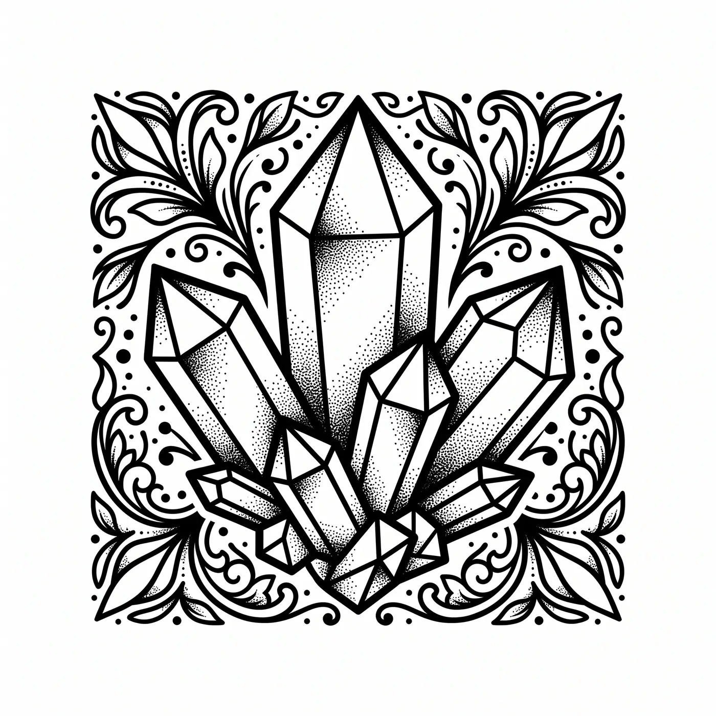Neotrad Crystal Cluster