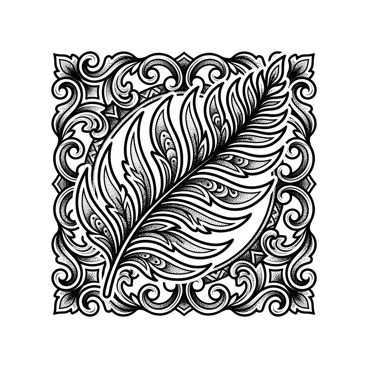 Neotrad Fern Frond