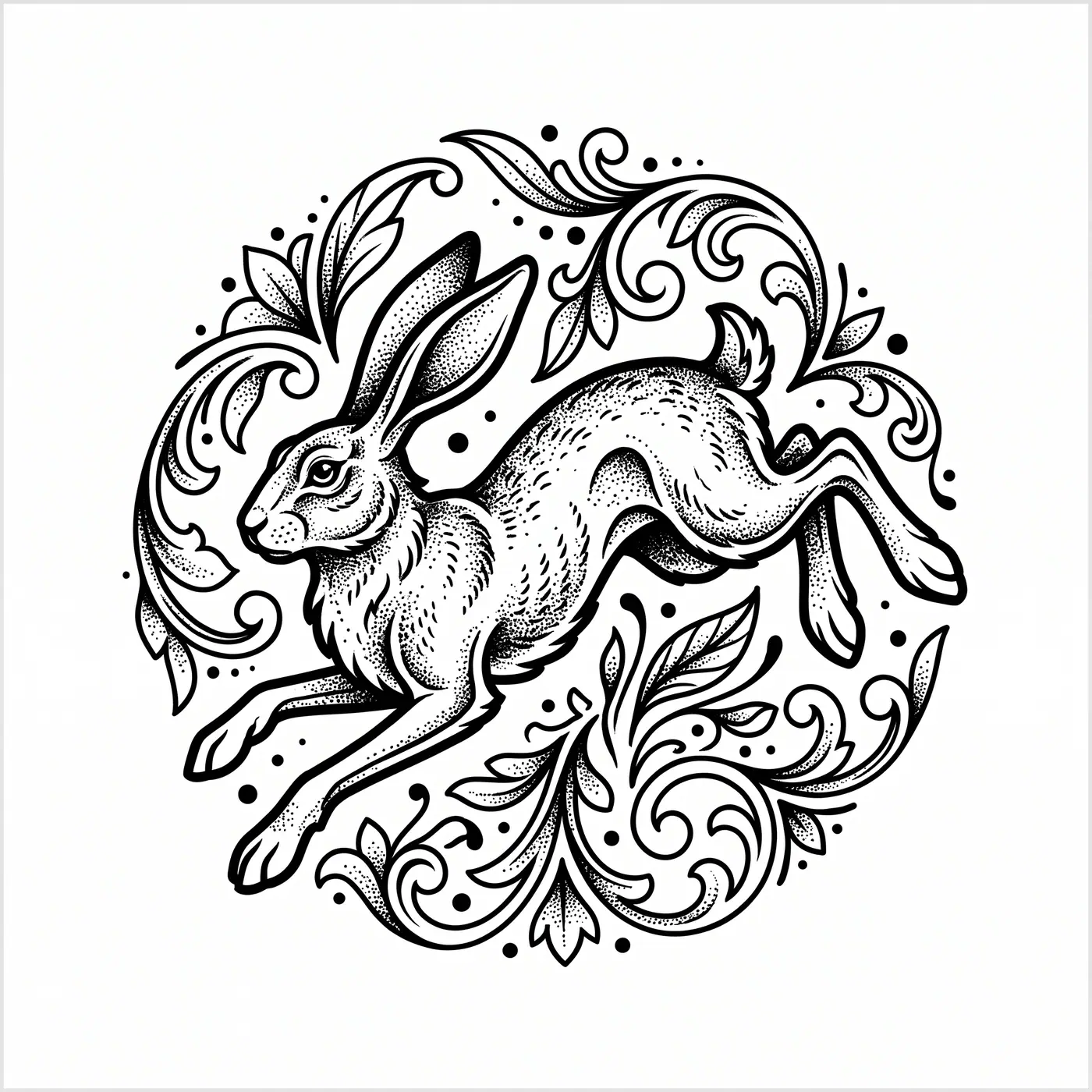 Neotrad Leaping Hare