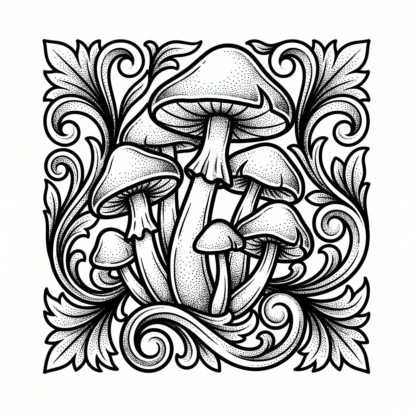 Neotrad Mushroom Cluster