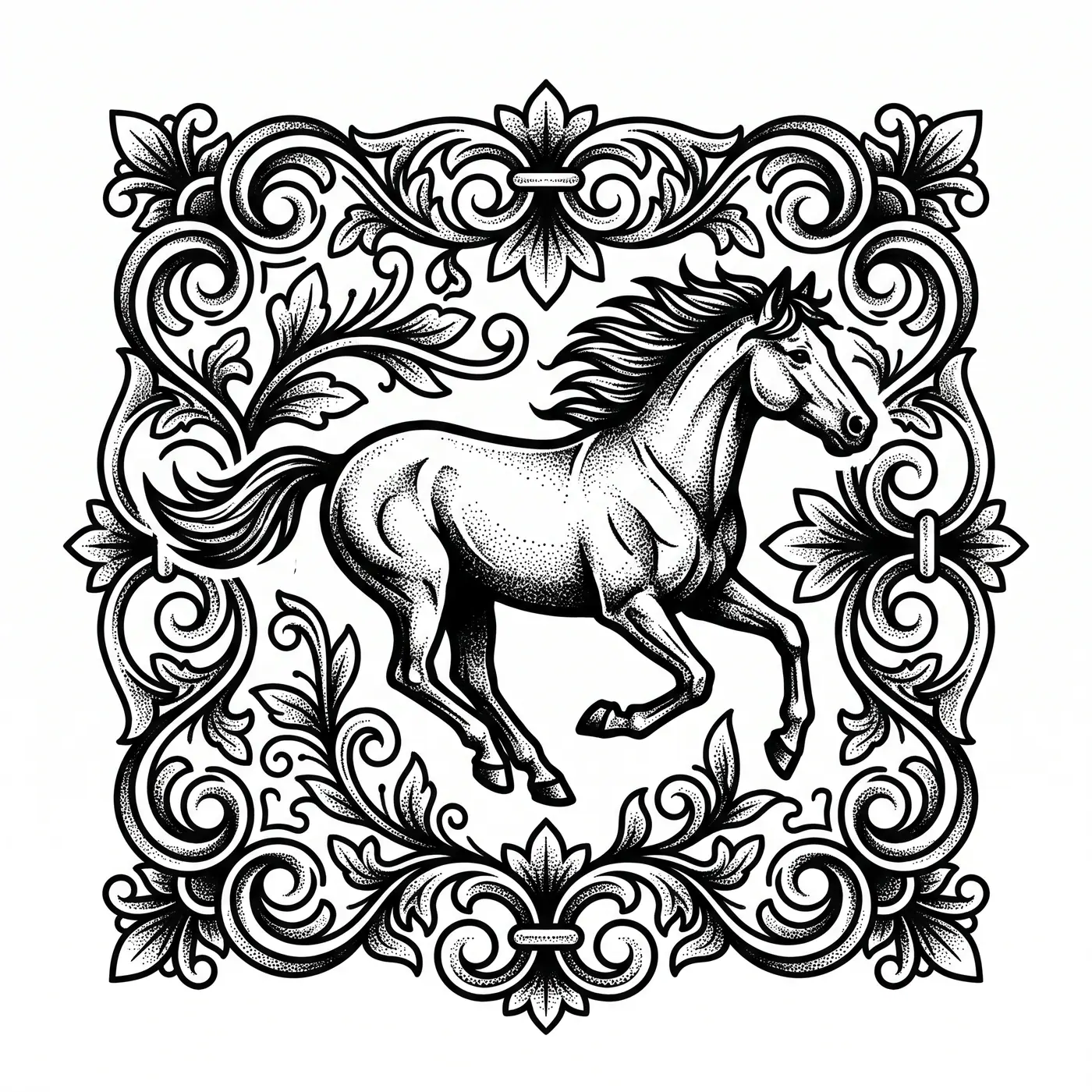 Neotrad Running Horse