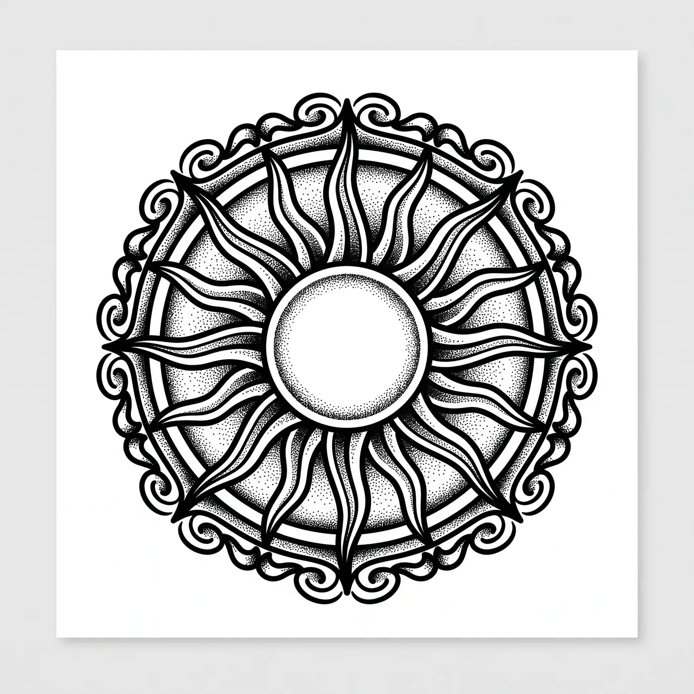 Neotrad Sun With Rays