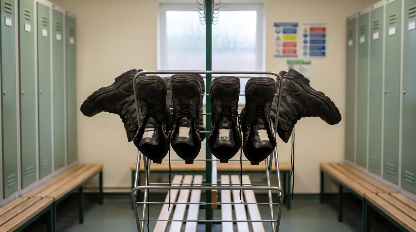 Safety Footwear Drying Room