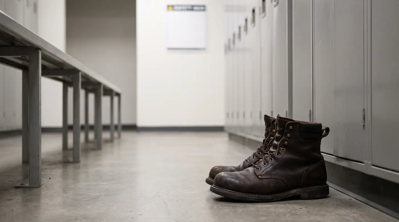 Safety Footwear Locker Floor