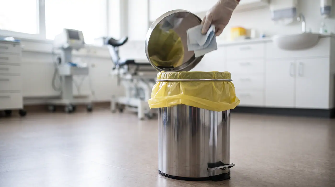 Sharps Waste Bag Holder