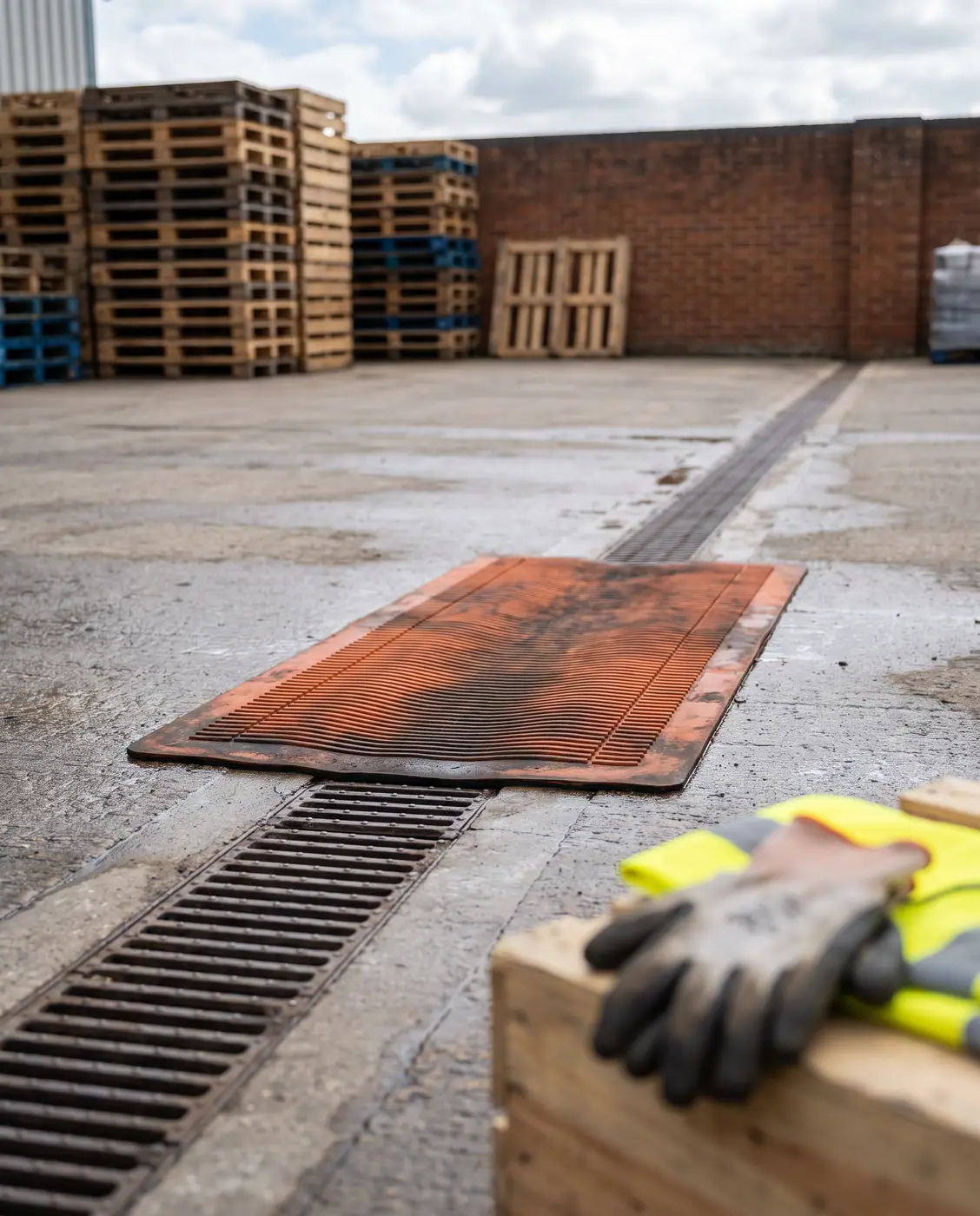 Spill Response Drain Cover