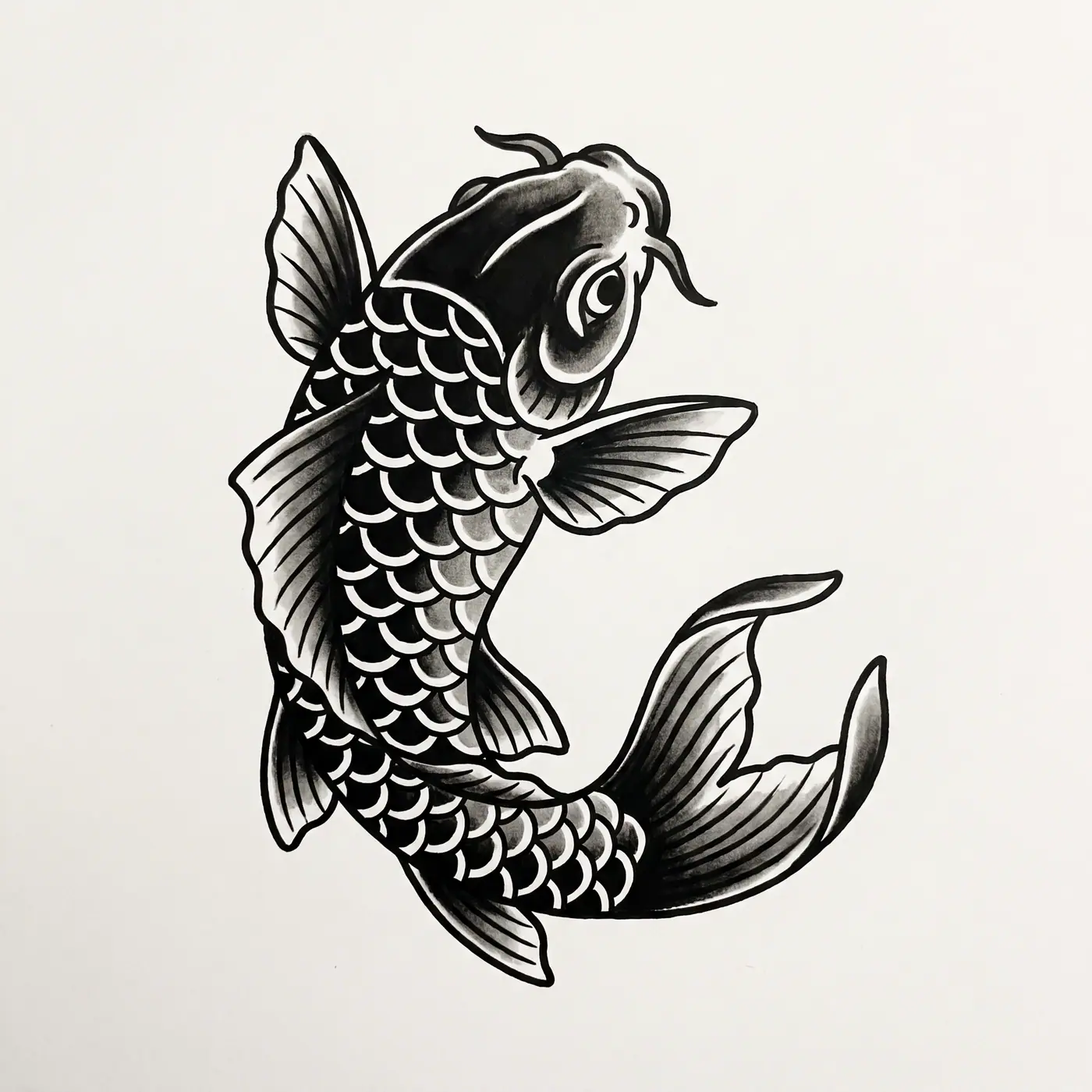 Traditional Koi Fish