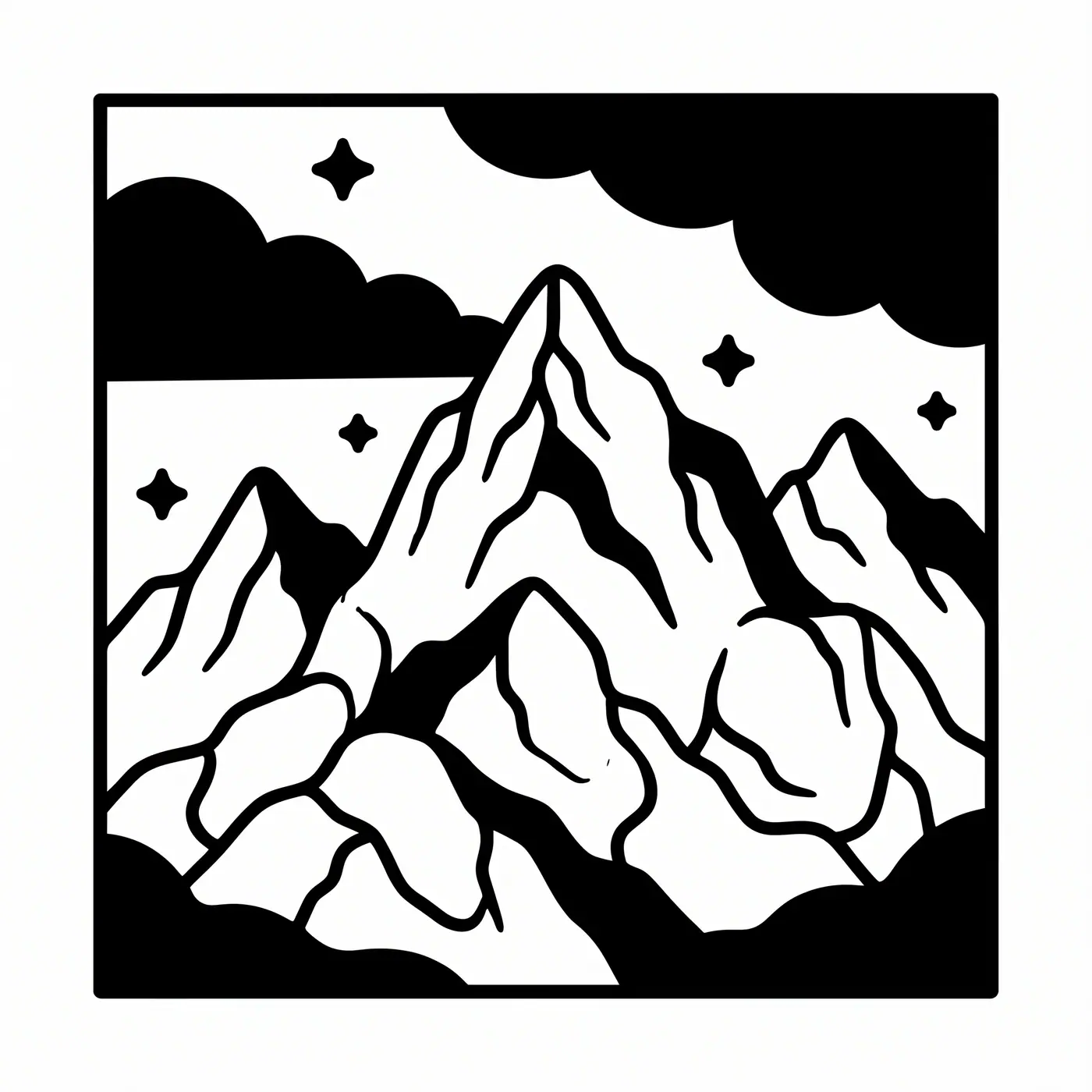 Traditional Mountain Range
