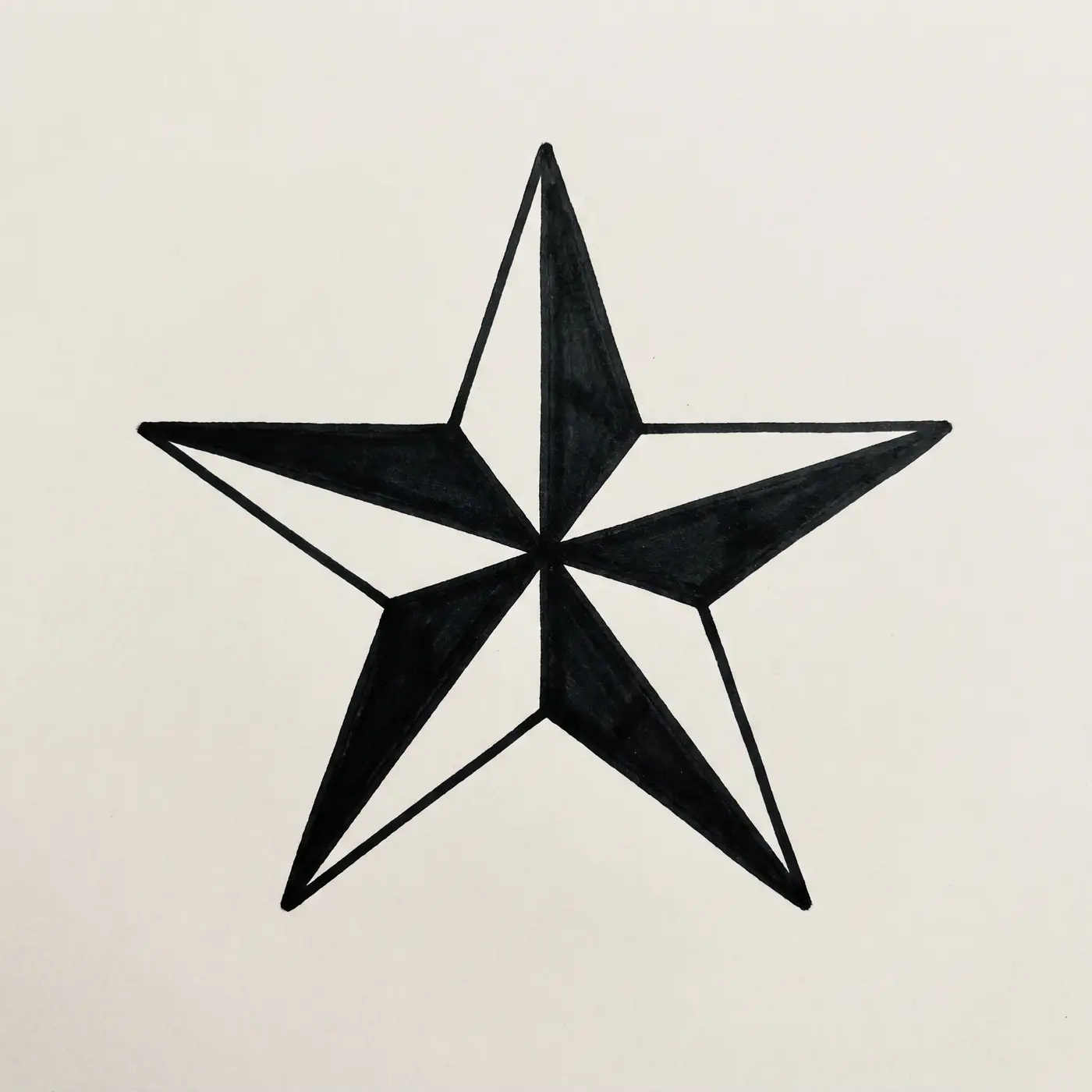 Traditional Nautical Star