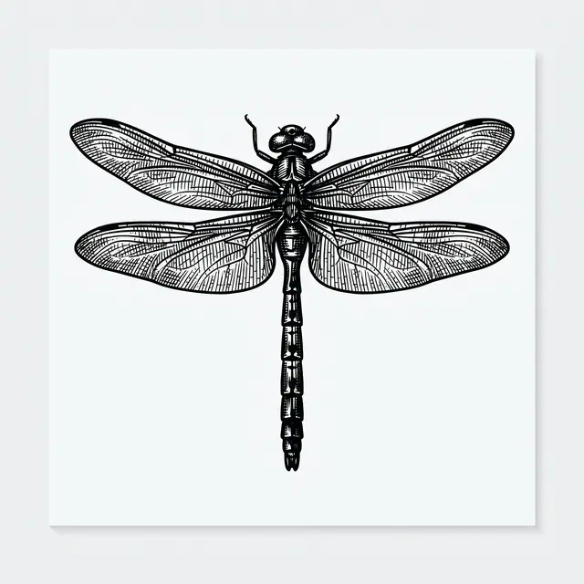 Botanical Dragonfly