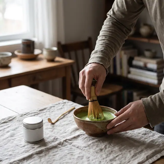 Matcha hands whisking tea green tea matcha tea preparation