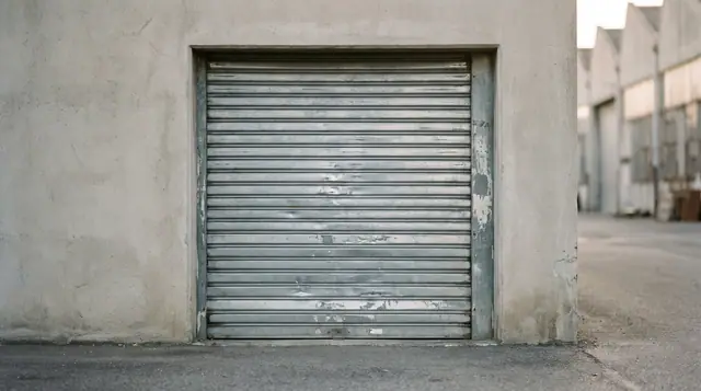 Warehouse factory shutter door industrial logistics building