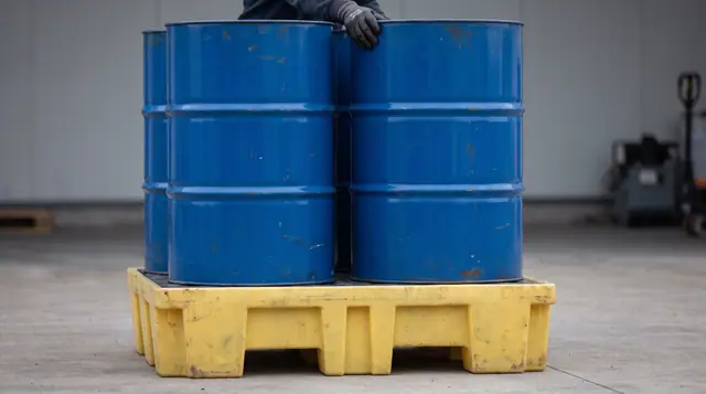 D20260917S Spill Containment Pallet Dru