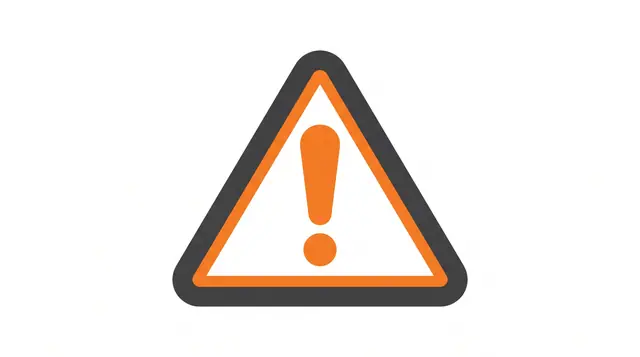 Warning triangle sign icon flat vector orange grey outline white
