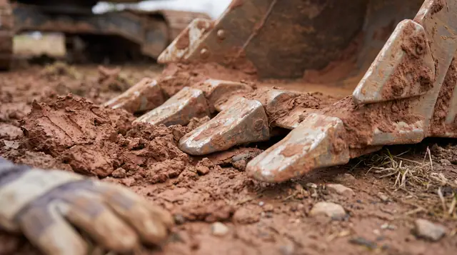 Excavation Site Bucket Teeth