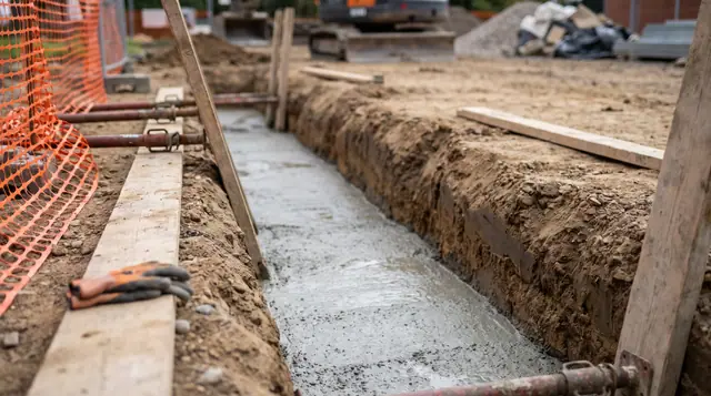 Excavation Site Ground Beam