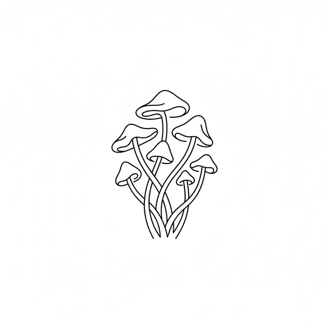 Fineline Mushroom Cluster