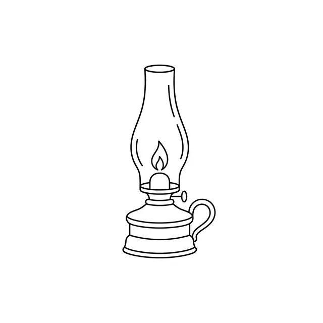 Fineline Oil Lamp