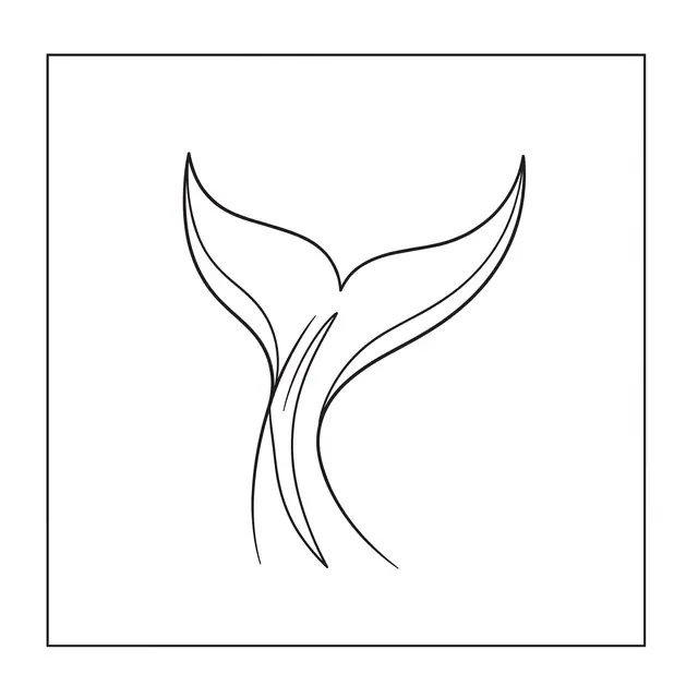 Fineline Whale Tail