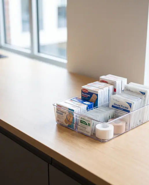 First Aid Restock Tray