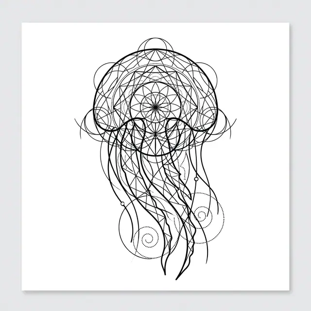 Geometric Jellyfish