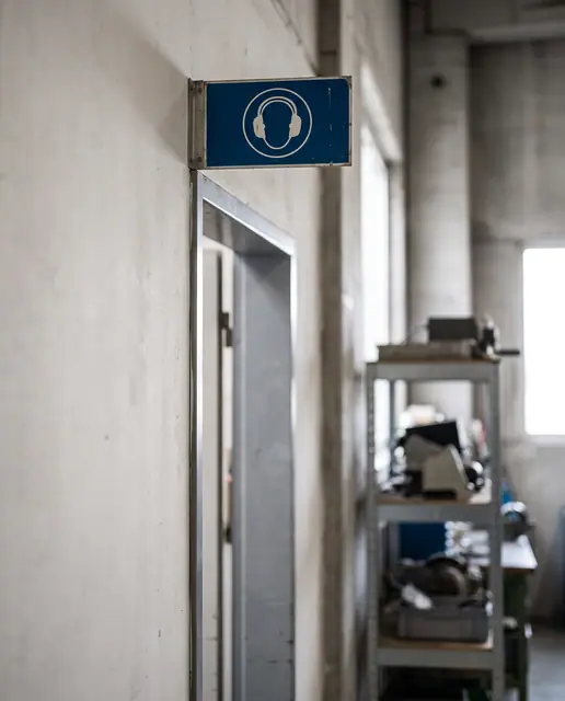 Hearing Zone Sign
