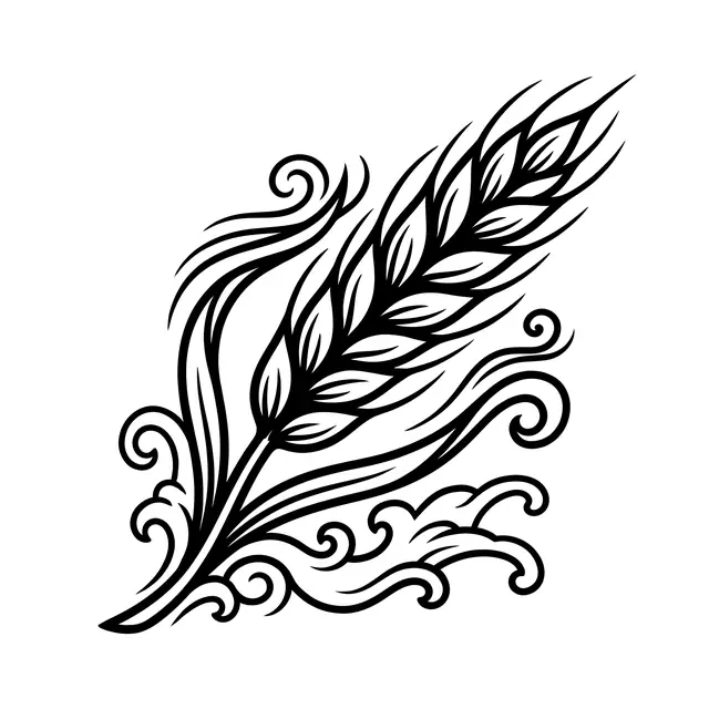 Japanese Wheat Stalks