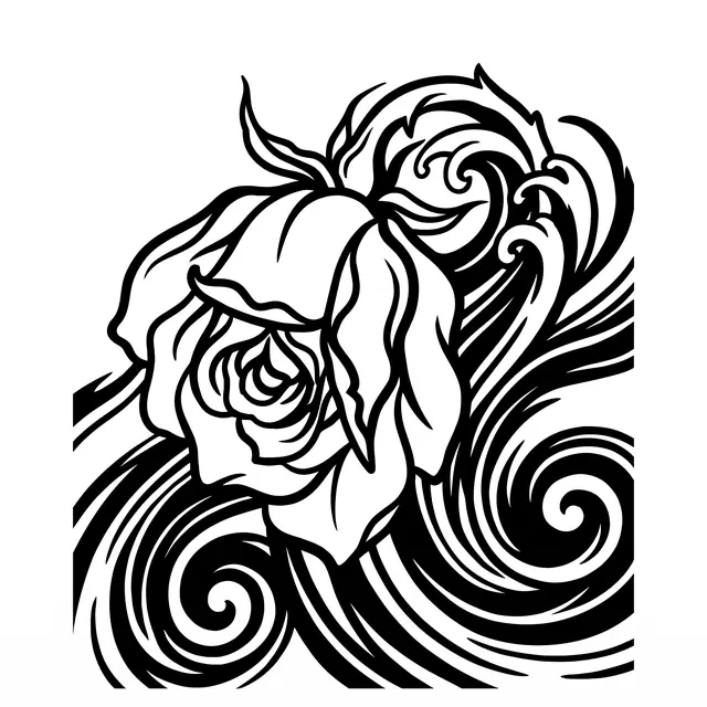 Japanese Wilting Rose