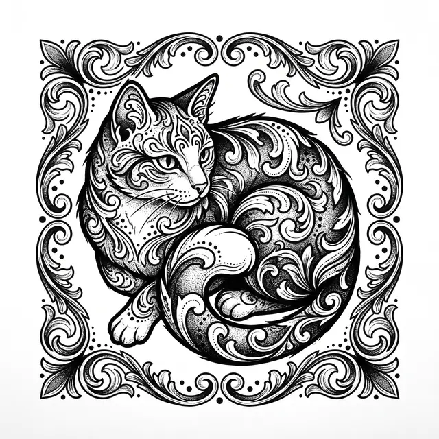 Neotrad Curled Cat