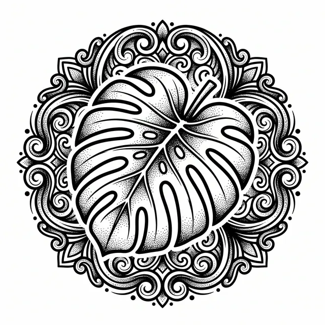 Neotrad Monstera Leaf